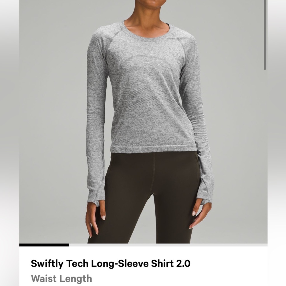 Lululemon swiftly tech waist length
